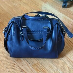 Coach Ace handbag - Indigo Navy Blue
